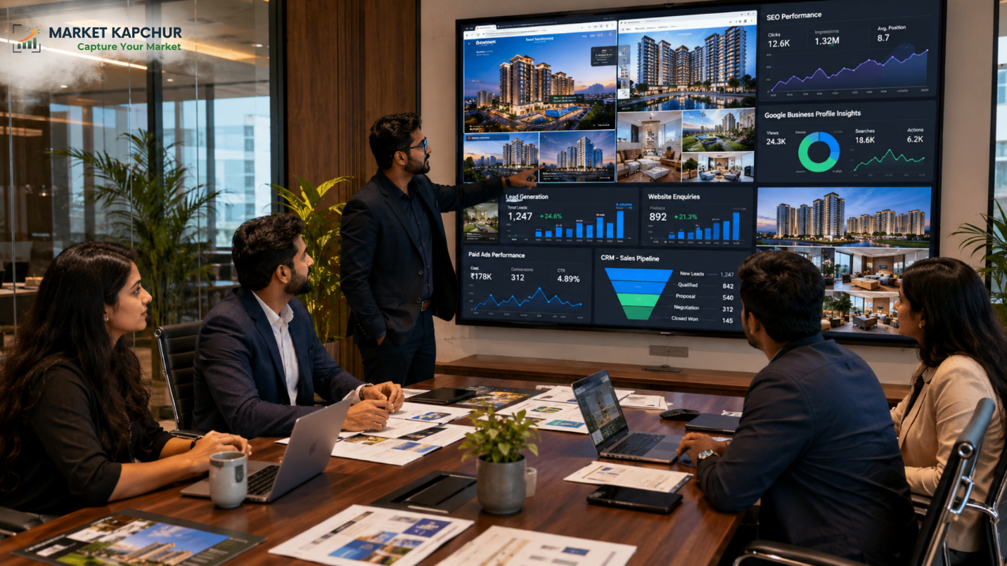 Best Digital Marketing Agency in HBR Layout for Real Estate