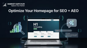 Optimize your Home page for SEO, AEO