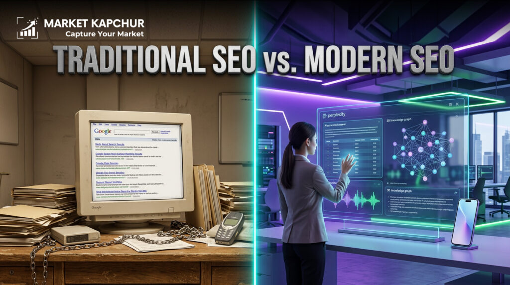Traditional SEO vs Modern SEO